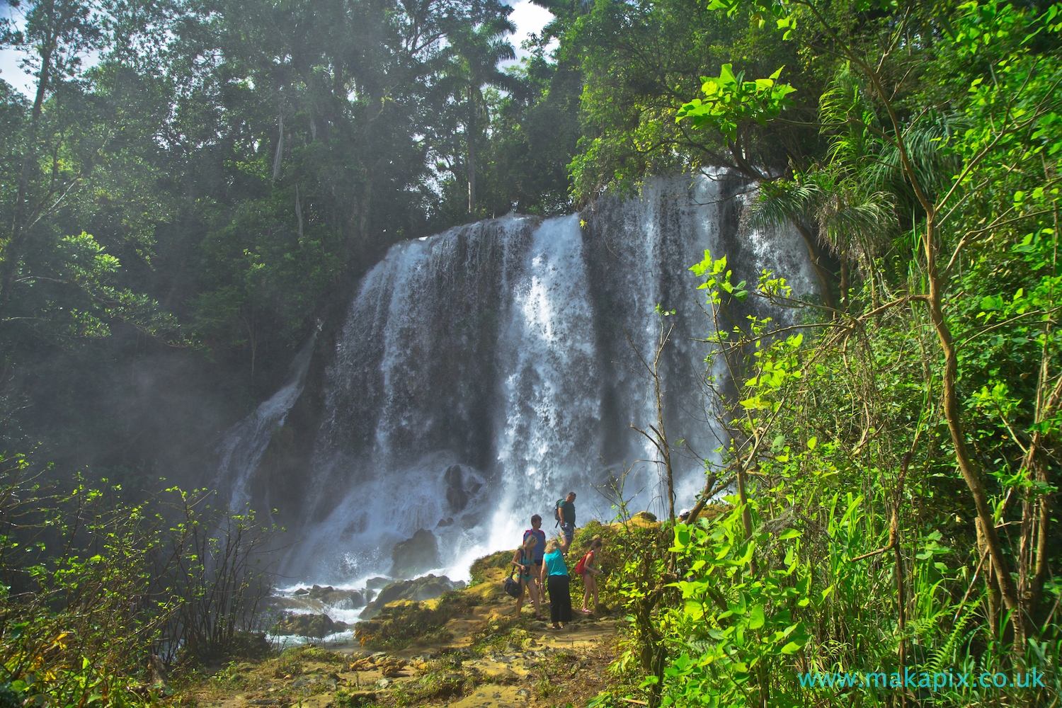 El Nicho Waterfalls, Cuba