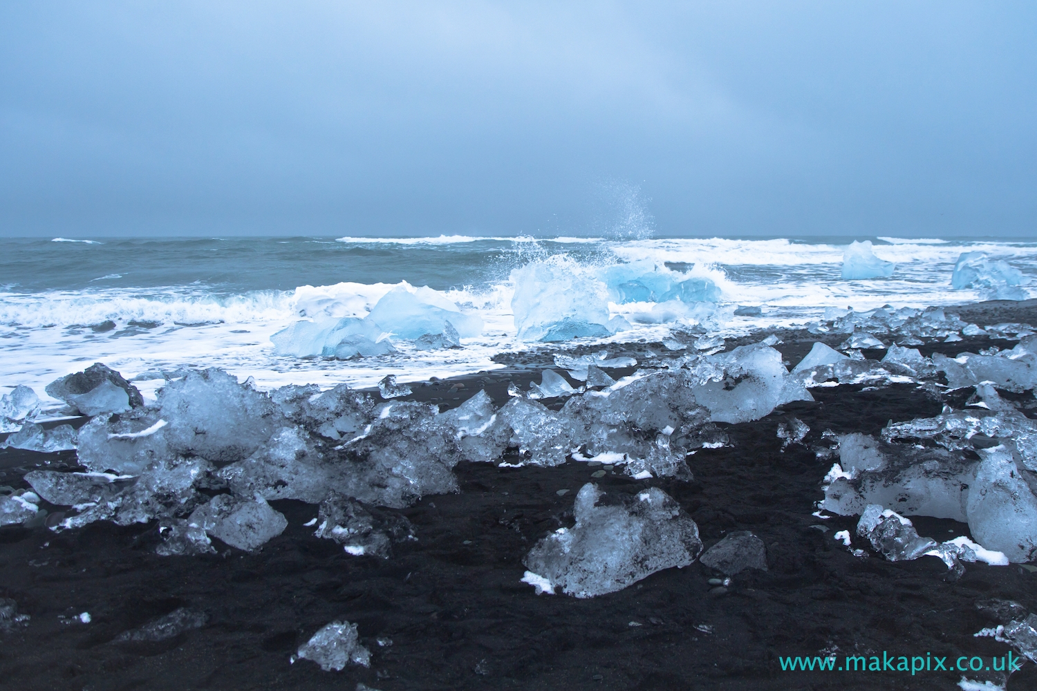 Jökulsárlón Ice Beach, Iceland