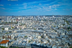 Paris view from Sacre Coeur