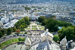 Paris view from Sacre Coeur