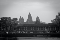 Angkor in black and white