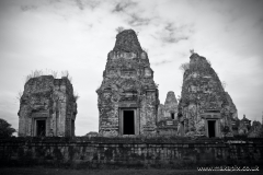 Angkor in black and white