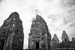 Angkor in black and white