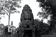 Angkor in black and white