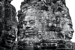 Angkor in black and white