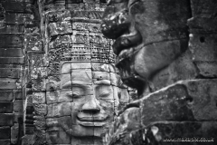 Angkor in black and white