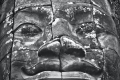 Angkor in black and white