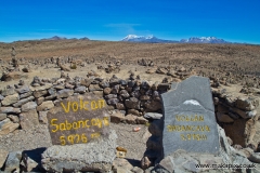 Sabancaya volcano, Arequipa region, Peru