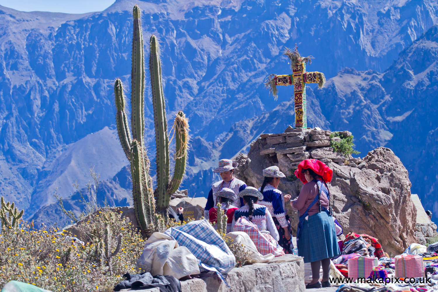 Colca Canyon, Peru, famed as one of the world's deepest