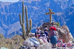 Colca Canyon, Peru, famed as one of the world's deepest