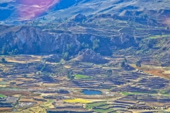 Colca Canyon, Peru, famed as one of the world's deepest