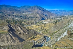 Colca Canyon, Peru, famed as one of the world's deepest