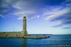 Venetian Harbor in Rethymno, Crete, Greece