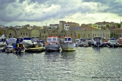 Venetian harbor, Chania, Crete, Greece