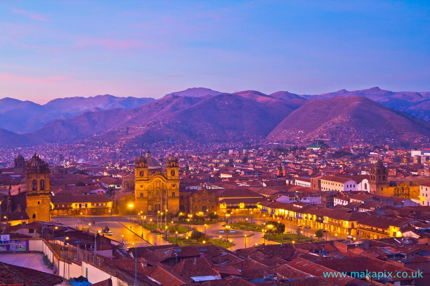 Sunrise in Cusco, Peru
