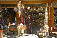 Fes El Bali walled medina with narrow, car-free streets, Fes, Morocco