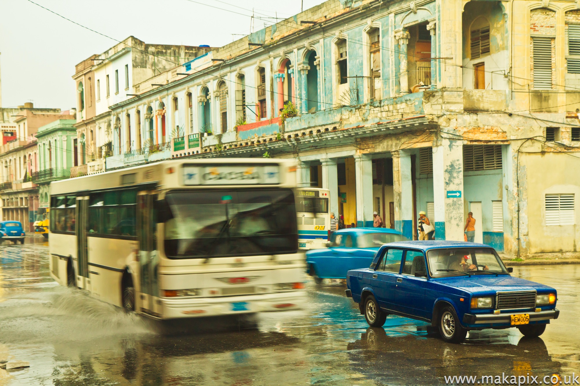 rain in Havana