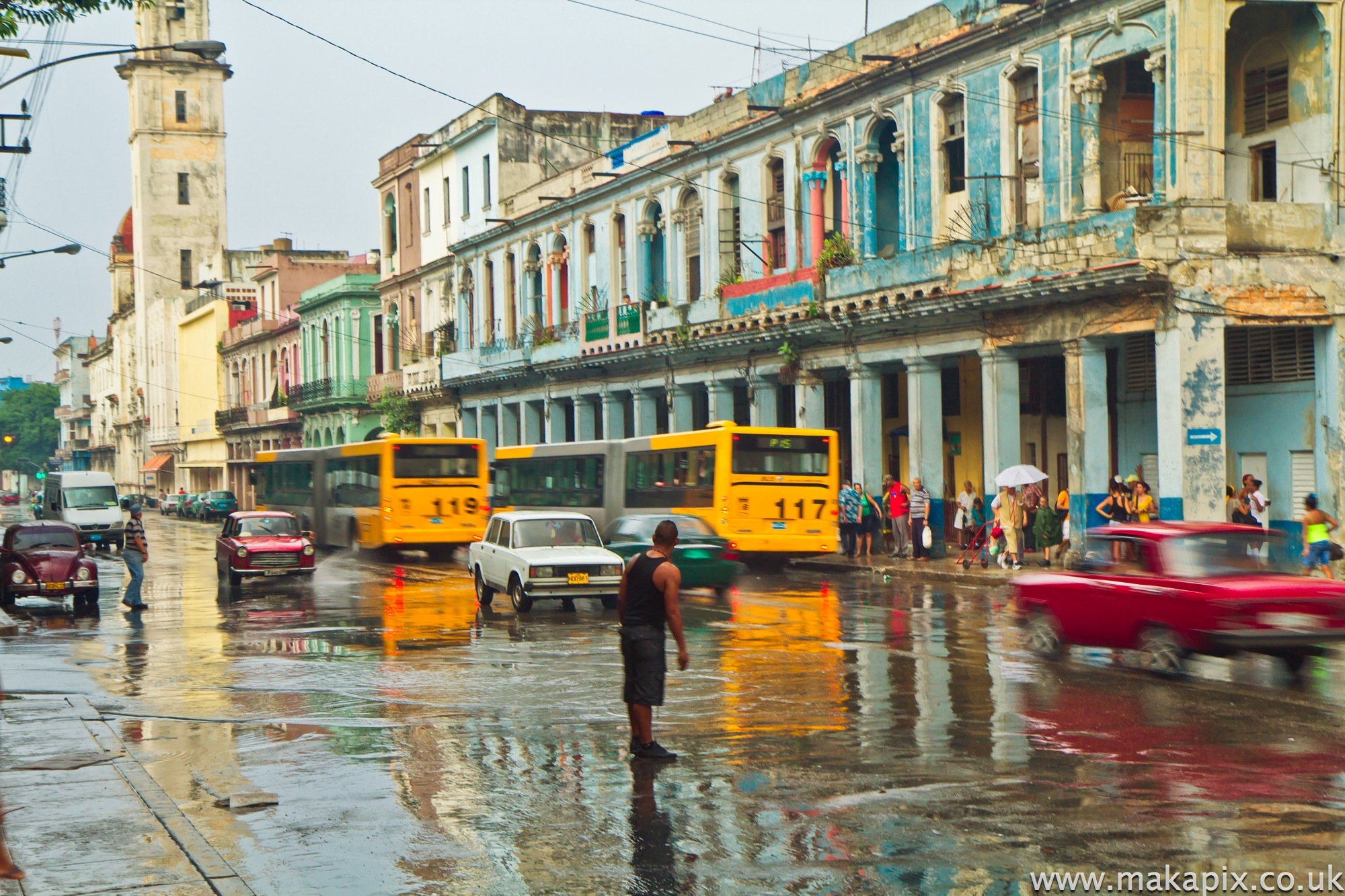 rain in Havana