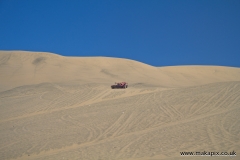 Huacachina, Peru, desert oasis and tiny village near the city of Ica