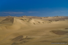 Huacachina, Peru, desert oasis and tiny village near the city of Ica