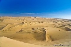 Huacachina, Peru, desert oasis and tiny village near the city of Ica