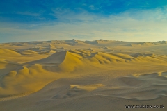 Huacachina, Peru, desert oasis and tiny village near the city of Ica