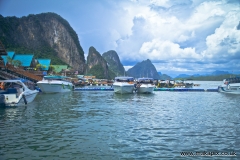 Ko Panyi, a fishing village in Phang Nga Province, Thailand