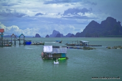 Ko Panyi, a fishing village in Phang Nga Province, Thailand