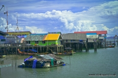 Ko Panyi, a fishing village in Phang Nga Province, Thailand