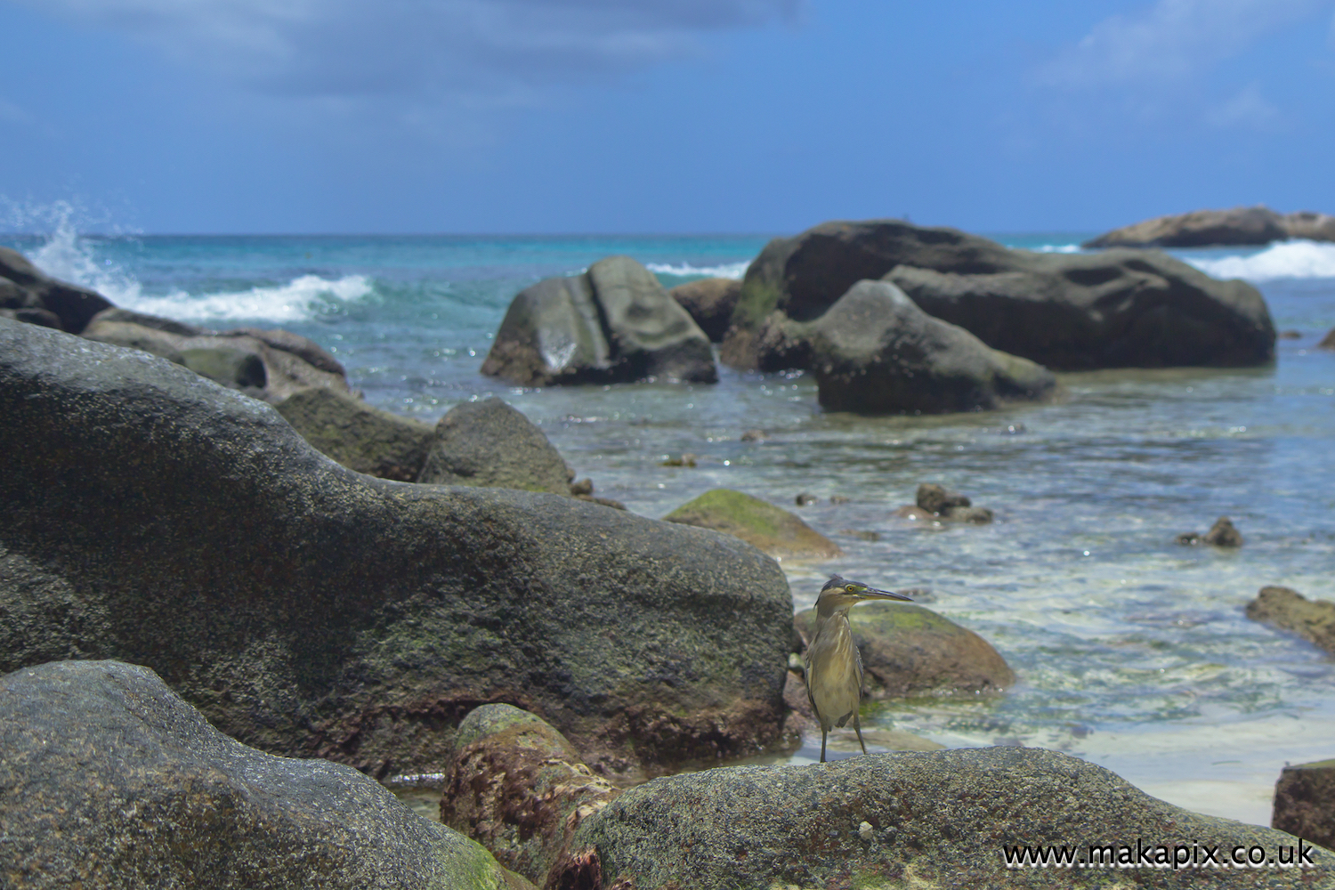 Anse Severe beach, La Digue island, Seychelles