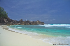 Grand Anse beach, La Digue island, Seychelles