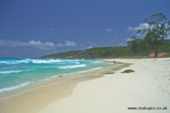 Grand Anse beach, La Digue island, Seychelles