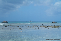 Anse Severe beach, La Digue island, Seychelles