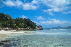 Anse Severe beach, La Digue island, Seychelles