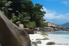 Anse Severe beach, La Digue island, Seychelles