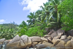 Anse Severe beach, La Digue island, Seychelles