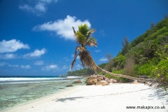 Anse Fourmis beach, La Digue island, Seychelles