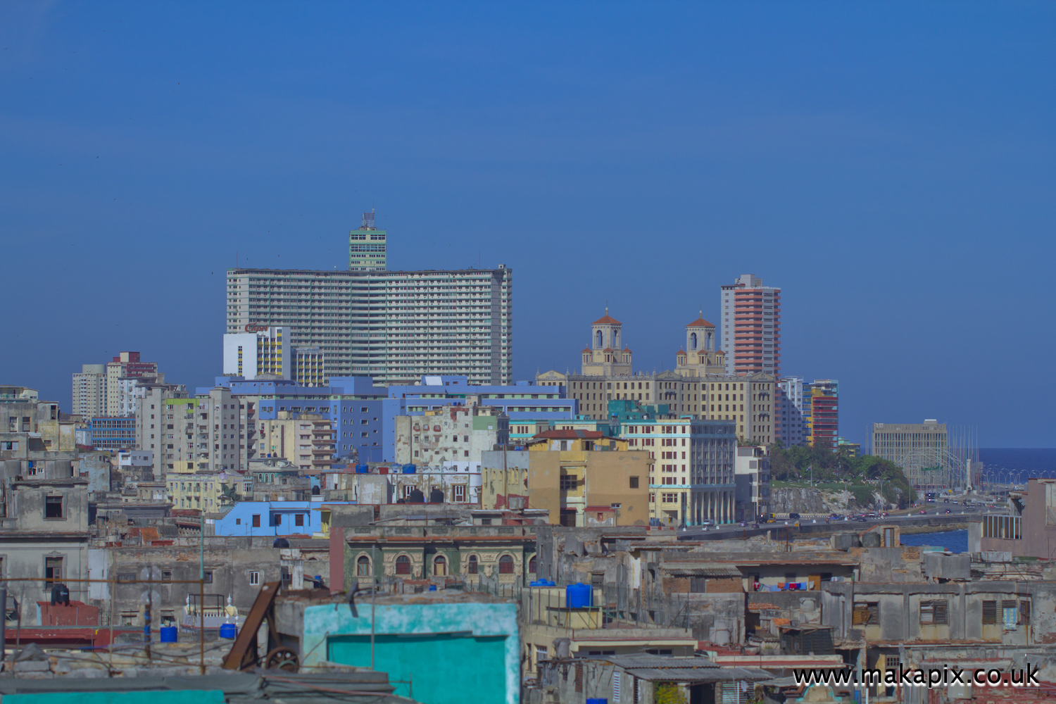Panoramic view of Havana, Cuba