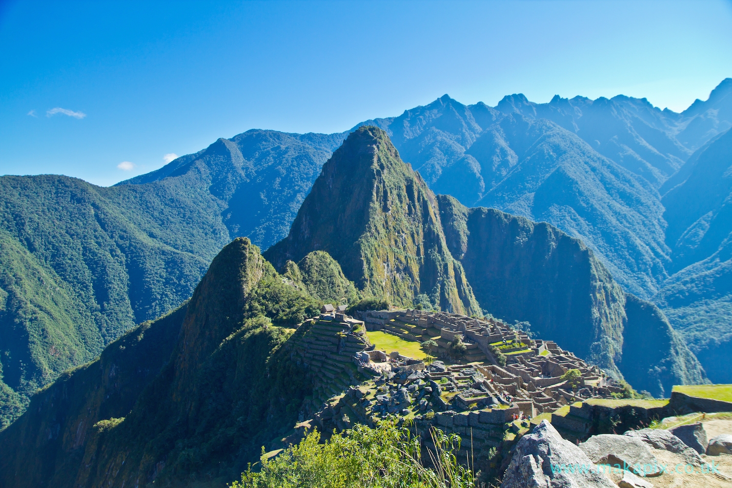 Machu Picchu and Huayna Picchu