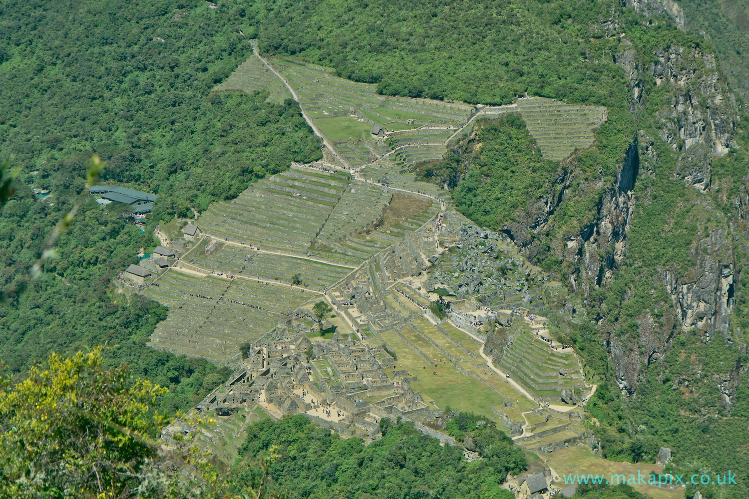 Machu Picchu from above