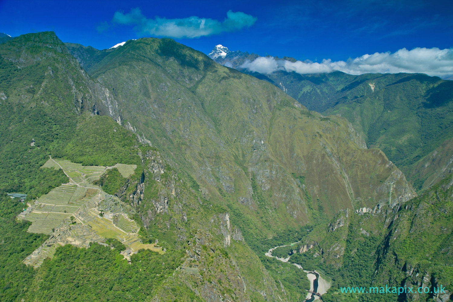 Machu Picchu from above