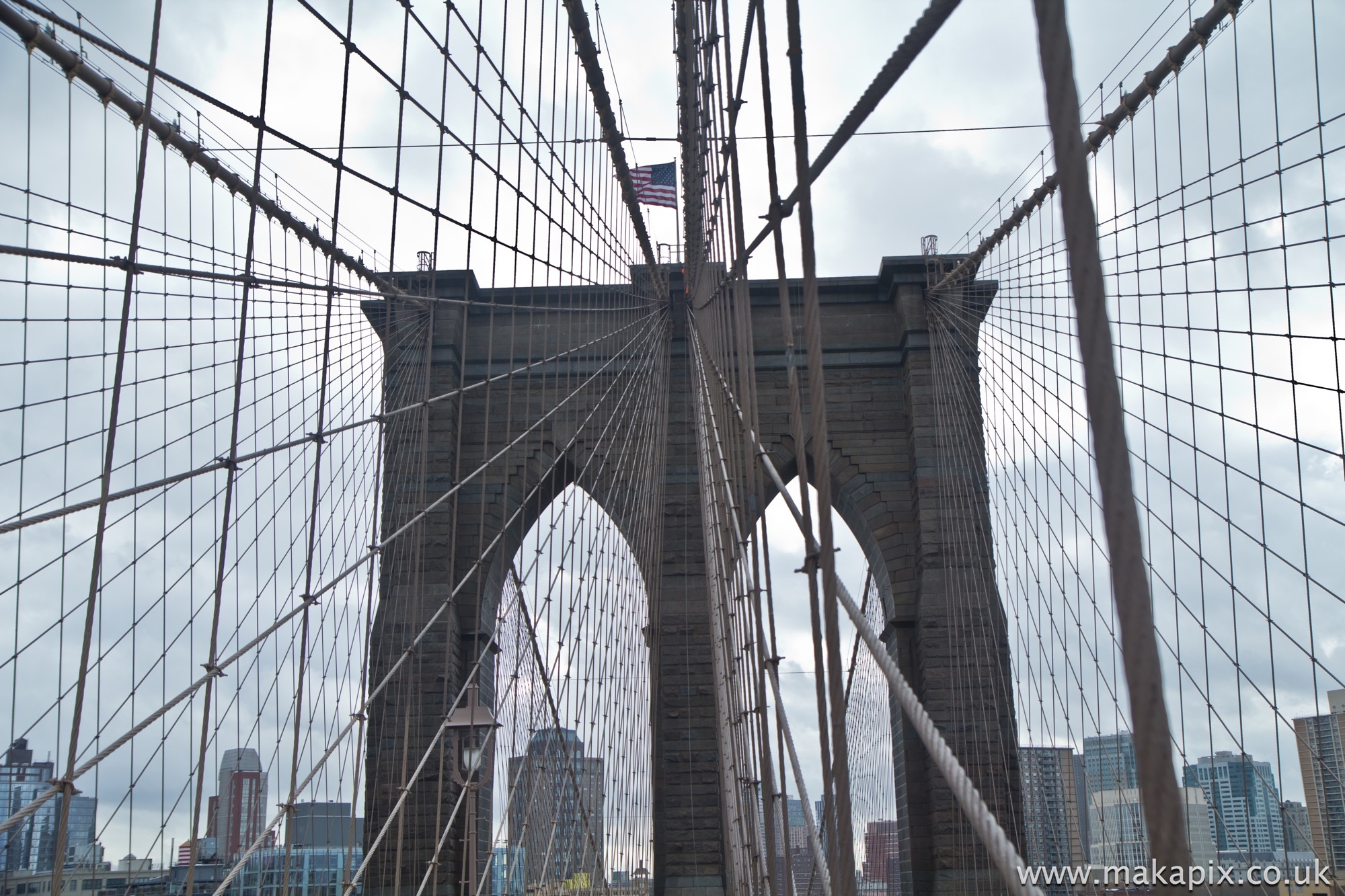 New York City-Brooklyn Bridge