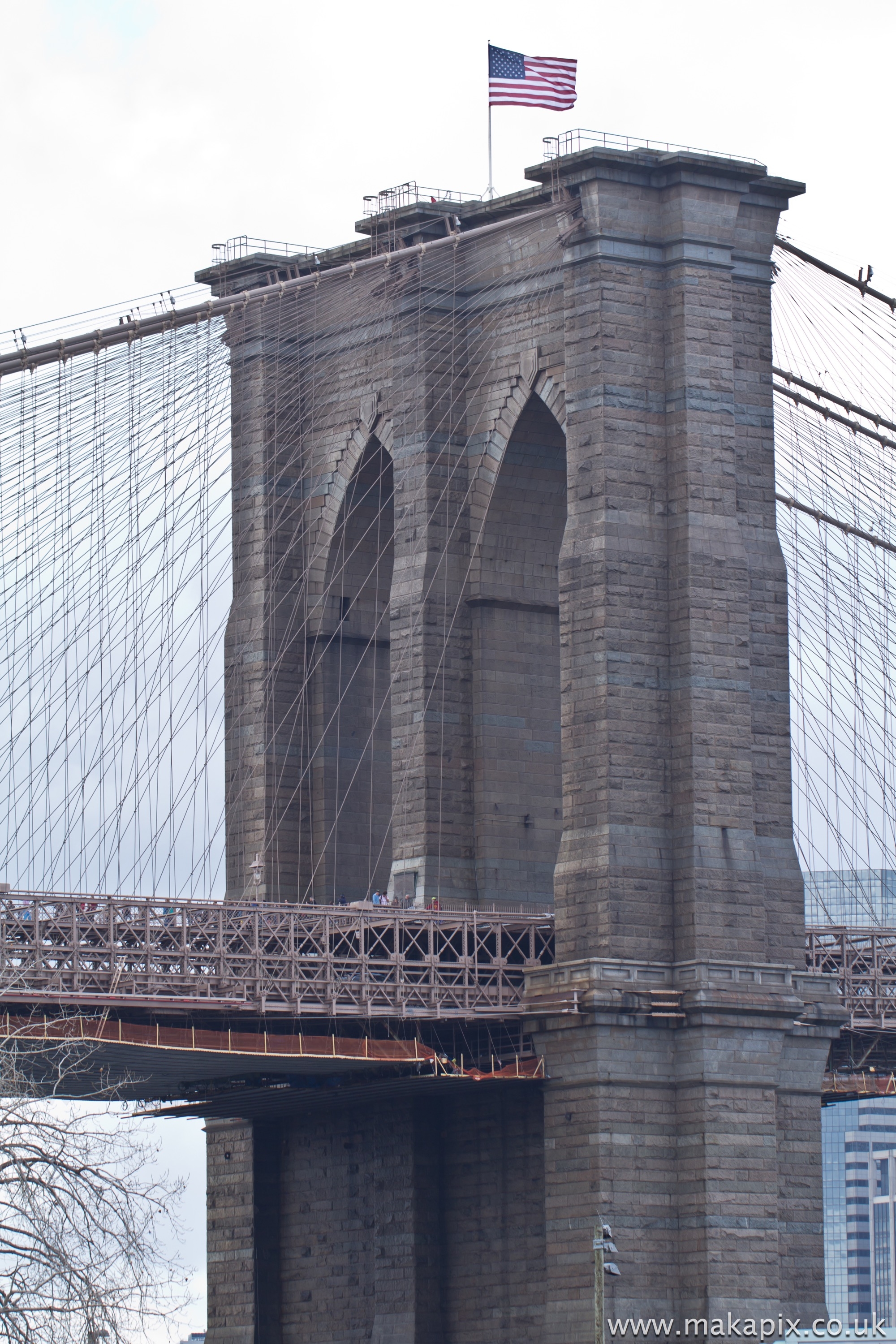 New York City-Brooklyn Bridge