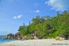Anse Georgette beach, Praslin island, Seychelles