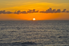 Sunset at Praslin island, Seychelles