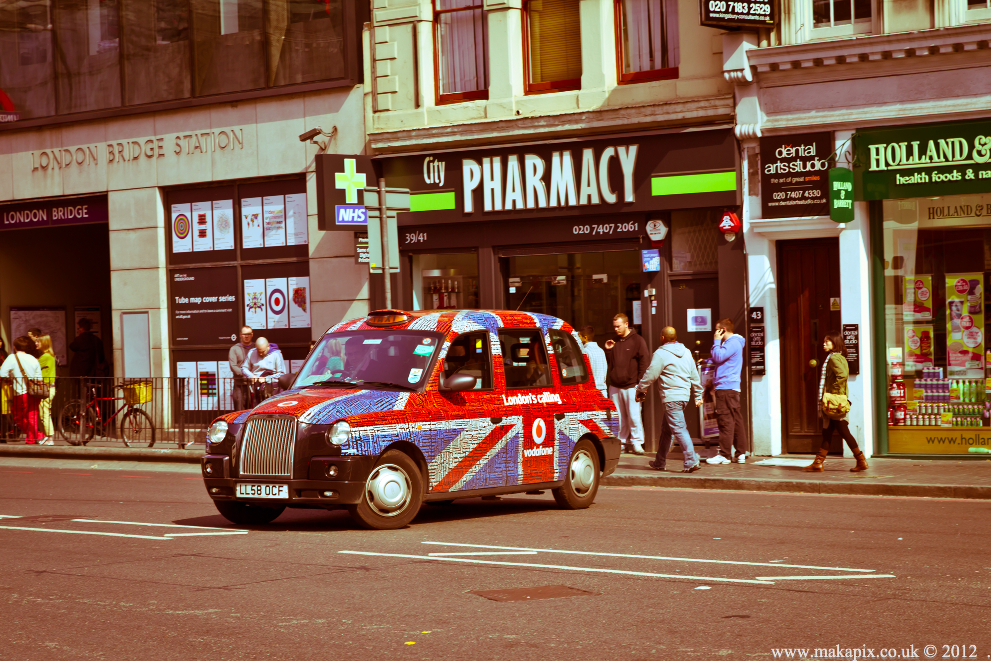 London taxi, London, England