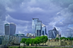 London City skyline, England