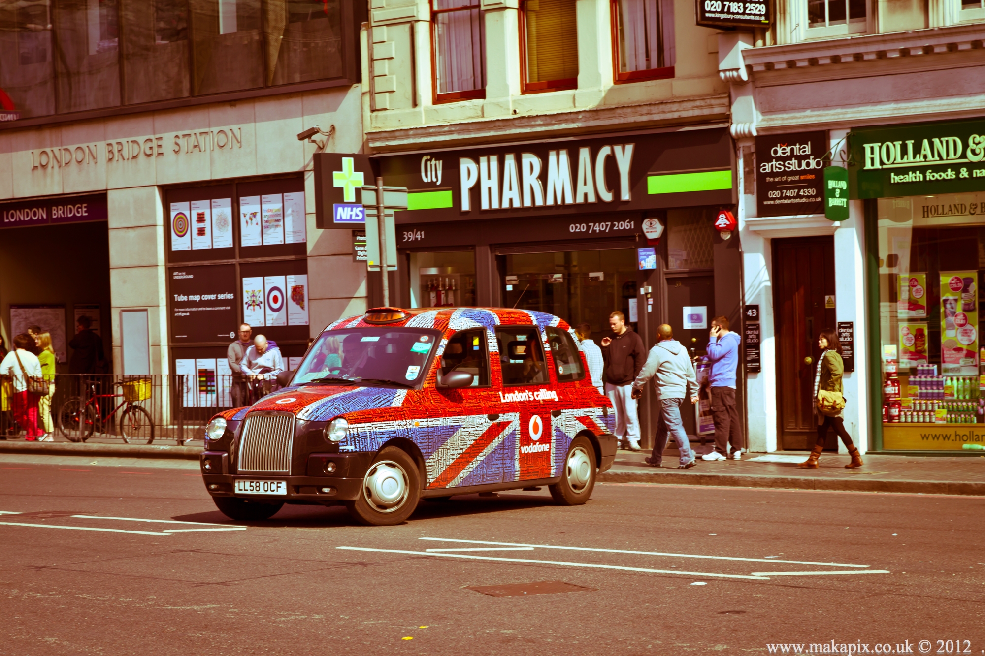 London taxi, London, England