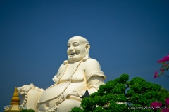 Statue of Budai, Vinh Trang temple, Vietnam