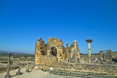 Volubilis is a partly excavated Berber city in Morocco